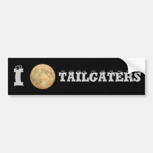 I Moon Tailgaters Bumper Sticker
