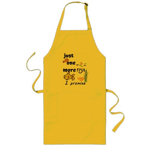 I more fish I promise Apron