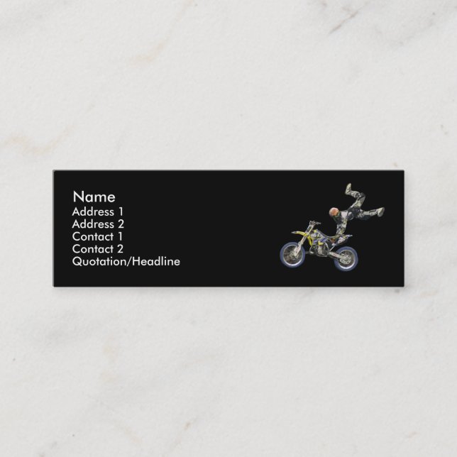i moto too mini business card (Front)