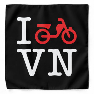 I Motorbike Vietnam Bandana