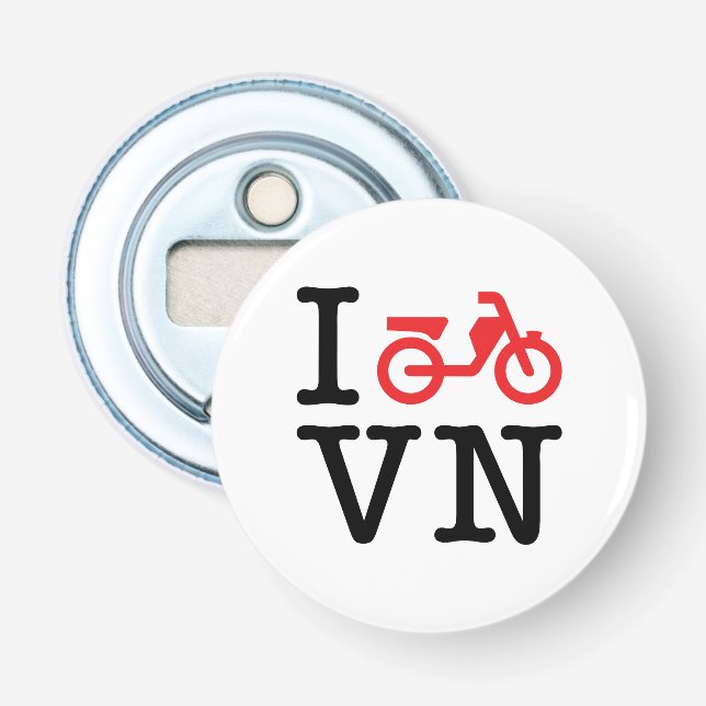 I Motorbike Vietnam Bottle Opener (Front)