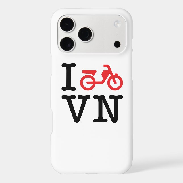 I Motorbike Vietnam Case-Mate iPhone Case (Back)