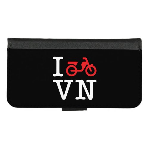 I Motorbike Vietnam iPhone 87 Wallet Case