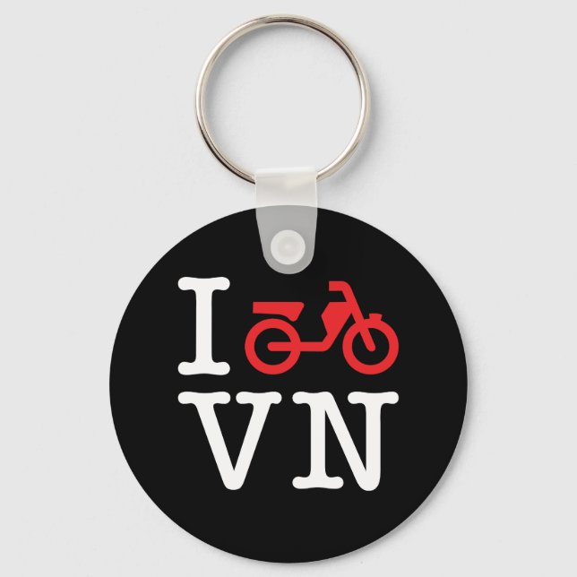 I Motorbike Vietnam Keychain (Front)