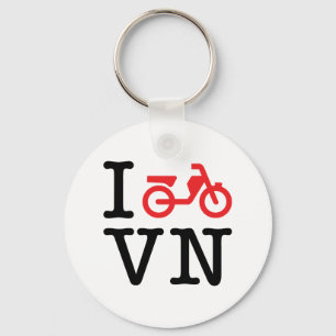 I Motorbike Vietnam Keychain