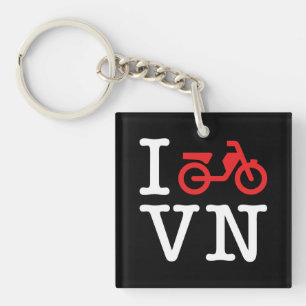 I Motorbike Vietnam Keychain