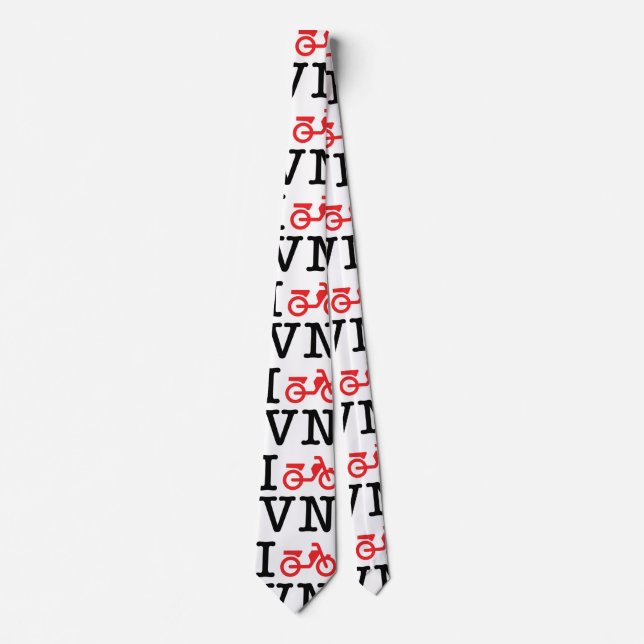 I Motorbike Vietnam Neck Tie (Front)