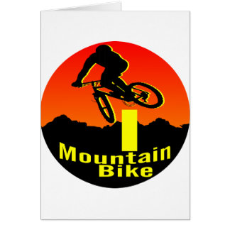 I Mountain Bike Cards