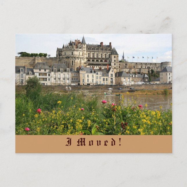 I Moved! Announcement Postcard (Front)