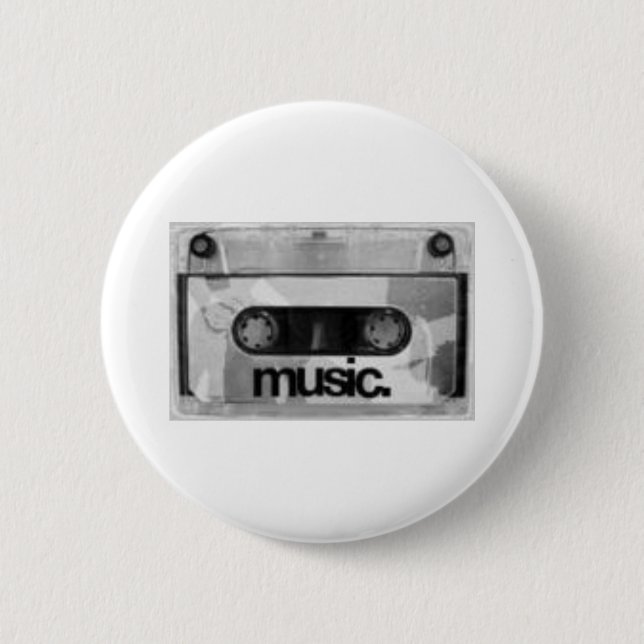 i♥music pinback button (Front)