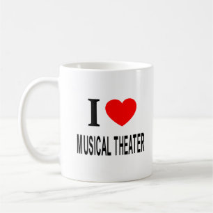 I ❤️ MUSICAL THEATER I LOVE MUSICAL THEATER I HEA COFFEE MUG