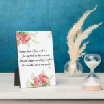 I Must Have Jesus Plaque<br><div class="desc">How true these words are! I must have Jesus with me.</div>