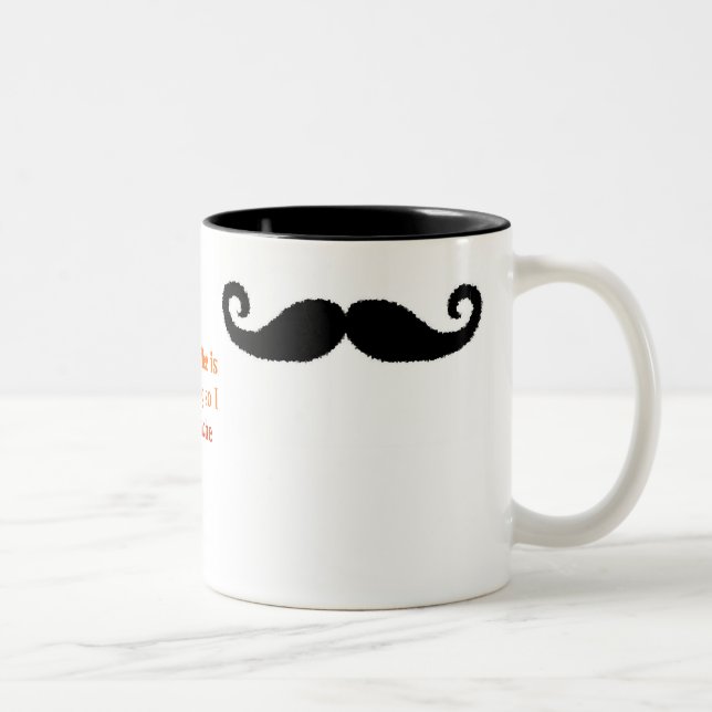 I mustache Two-Tone coffee mug (Right)
