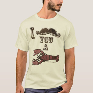 I mustache you a crustacean T-Shirt