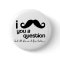 i mustache you a question button