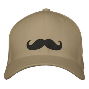 i mustache you a question embroidered baseball cap