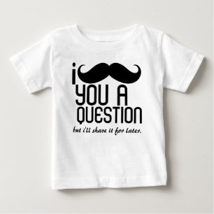 I Mustache You a Question Infant Long Sleeve Tee