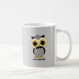 I mustache you a question owl coffee mug