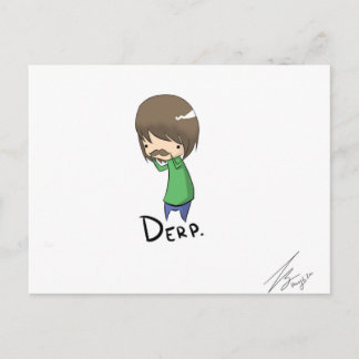 i mustache you a question postcard
