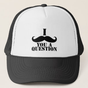 I Mustache You A Question Trucker Hat