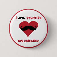 i mustache you to be my valentine
