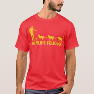 I My Followers Love Cats Love Cats Farmer  T-Shirt