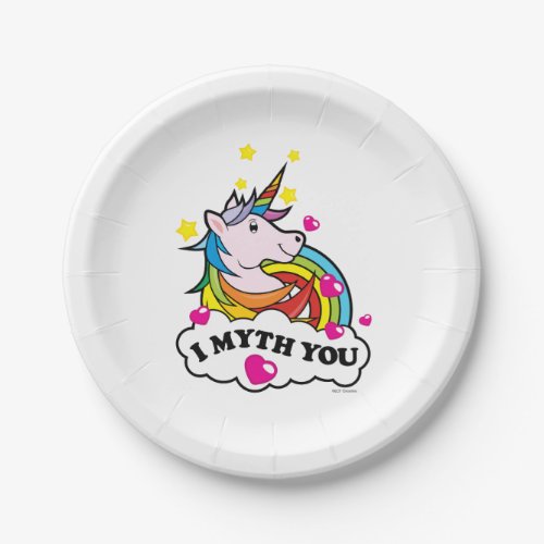 I Myth You Paper Plates