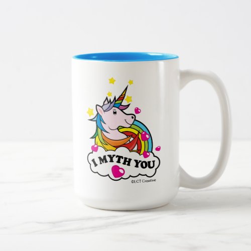 I Myth You Two_Tone Coffee Mug