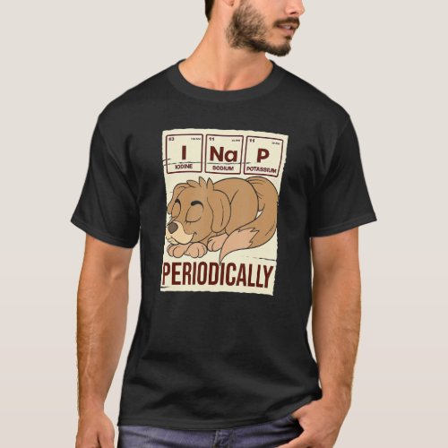 I Nap Periodically Animal Pet Owner Pajama Cute Sl T_Shirt