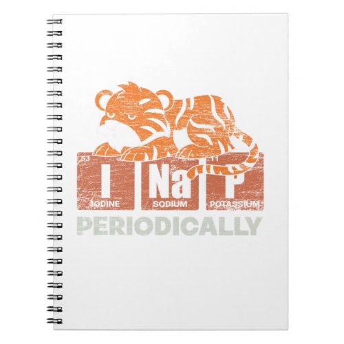 I Nap Periodically Cute Animal Napping Funny Sleep Notebook