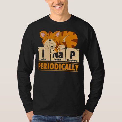 I Nap Periodically  Nap Animal Cute Zoo Animal Tig T_Shirt