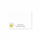 I Need A Beer Post It Notes