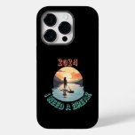 I need a break and relax on Stand Up Paddle board Case-Mate iPhone 14 Pro Case