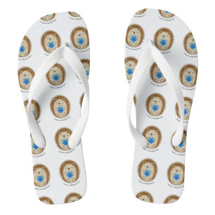 I Need a Hedgehug Hedgehog Flip Flops