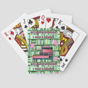 I need a library not a third bedroom.... poker cards