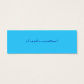 I need a vacation! bookmark (Back)