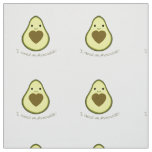 I Need an Avocuddle Cute Kawaii Avocado Fabric