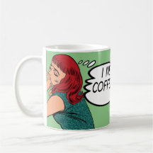 "I Need Coffee...Coffee Understands Me!" Mug