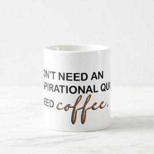 I Need Coffee  Mug