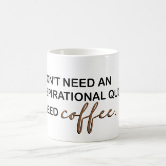 I Need Coffee  Mug