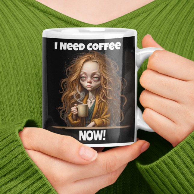 I Need Coffee NOW! Giant Coffee Mug (Creator Uploaded)