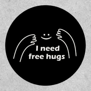 I need free hugs baby T-Shirt Patch