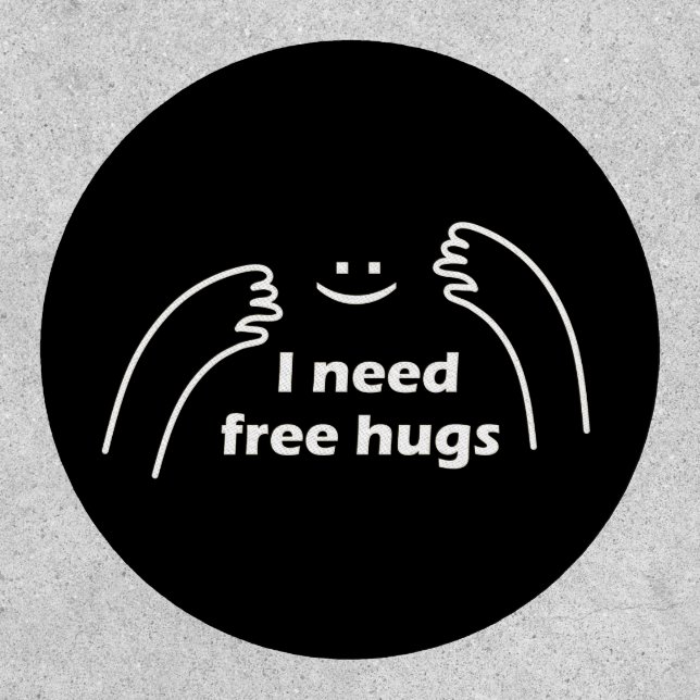 I need free hugs patch (Front)