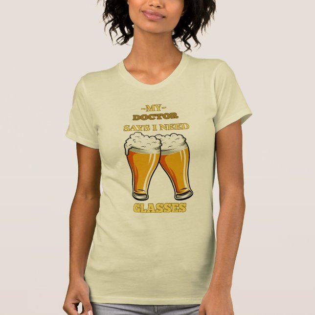 I need glasses T-Shirt (Front)