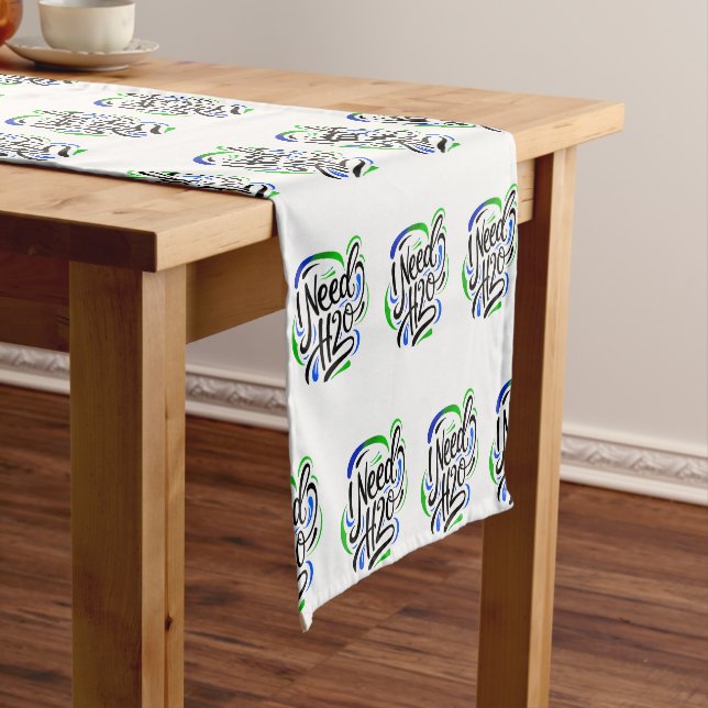 I need H2O script Short Table Runner (In Situ)