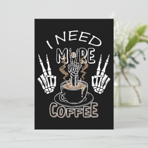 I need more coffee gifts for halloween invitation
