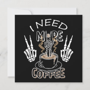 I need more coffee gifts for halloween invitation