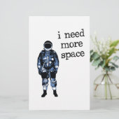 I Need More Space Astronaut (Standing Front)