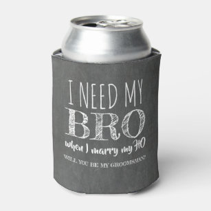 I Need Beer Funny Novelty Can Cooler Koozie 