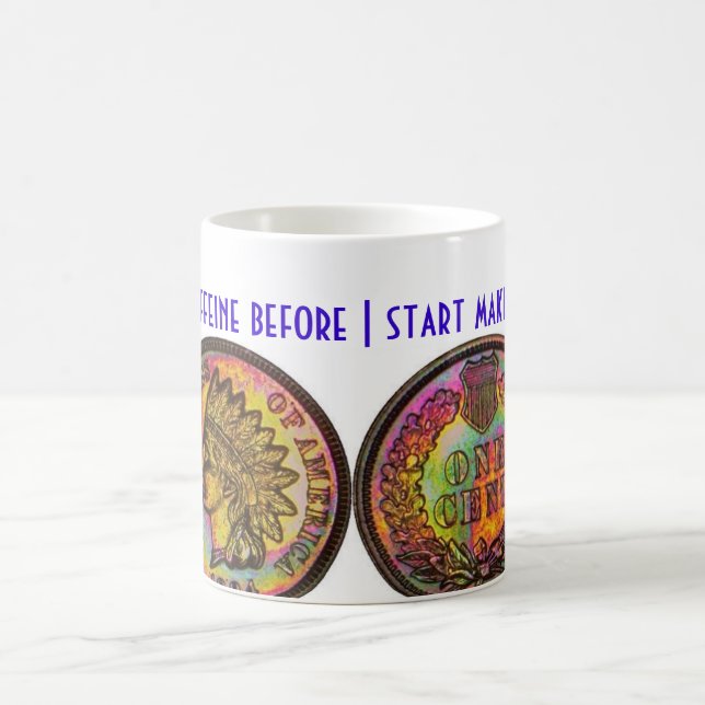 " I need my caffeine..." Mug (Center)